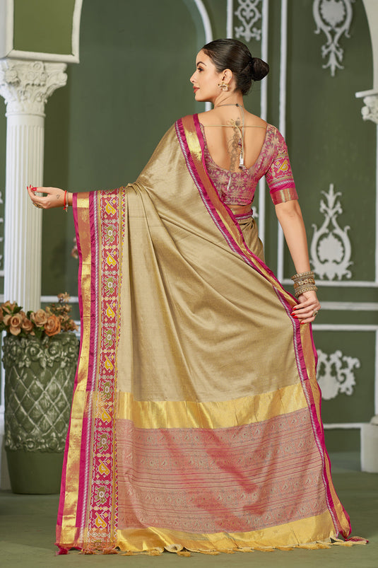 printed embellished saree