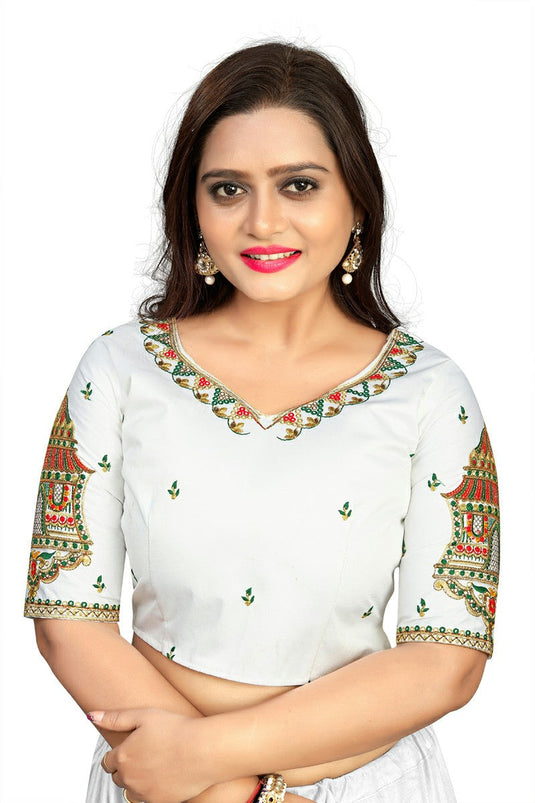 Villagius Embrodered Work Gamathi Look Blouse