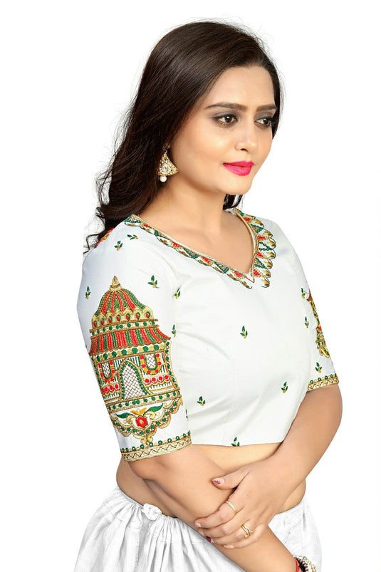 Villagius Embrodered Work Gamathi Look Blouse