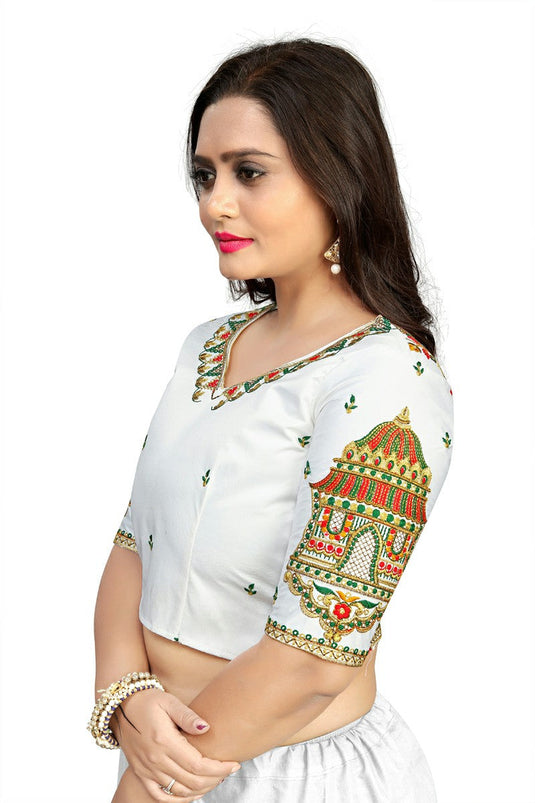 Villagius Embrodered Work Gamathi Look Blouse